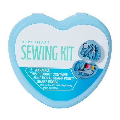 Heart Sewing Kit 21-Piece