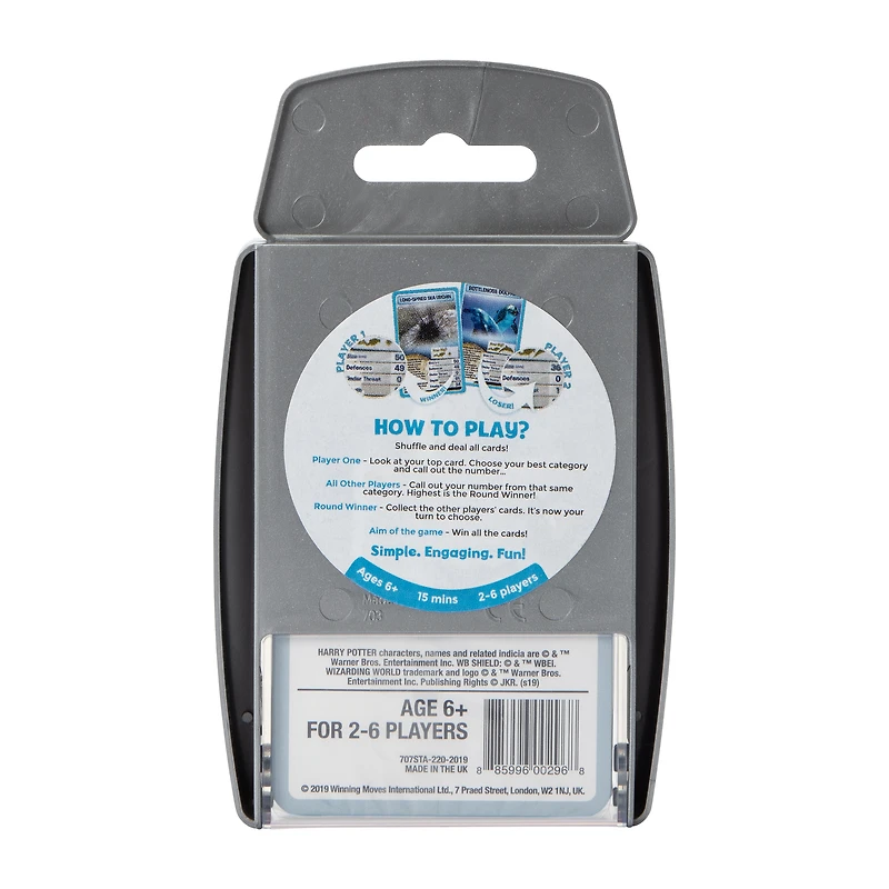 Top® Trumps Harry Potter 30 Witches & Wizards Cards