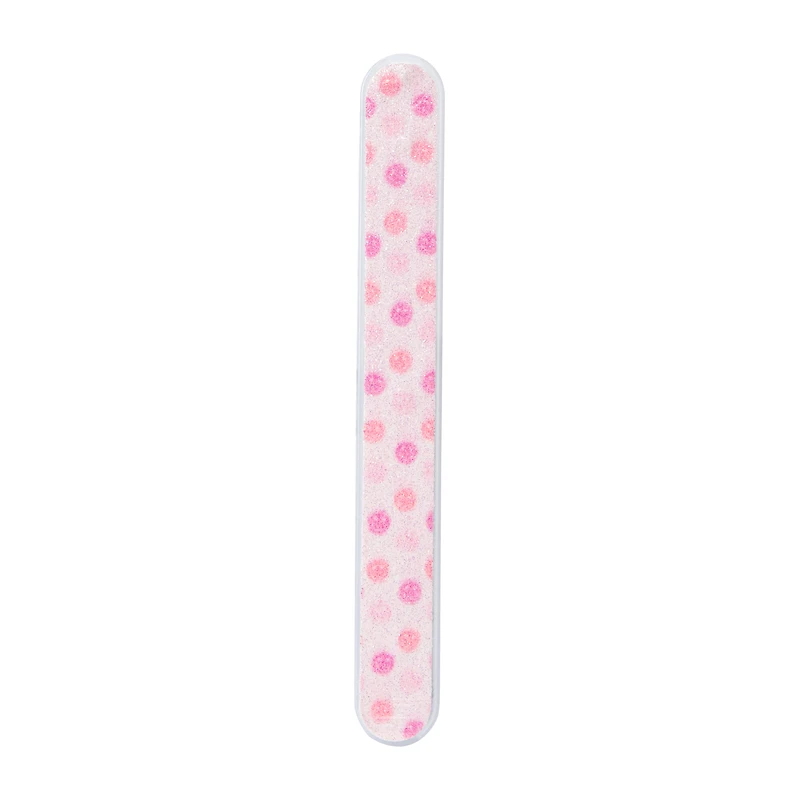 Pink Smiley Nail File