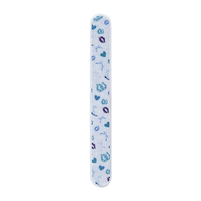 Blue Printed Nail File