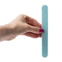 Blue Glitter Checkered Naile File