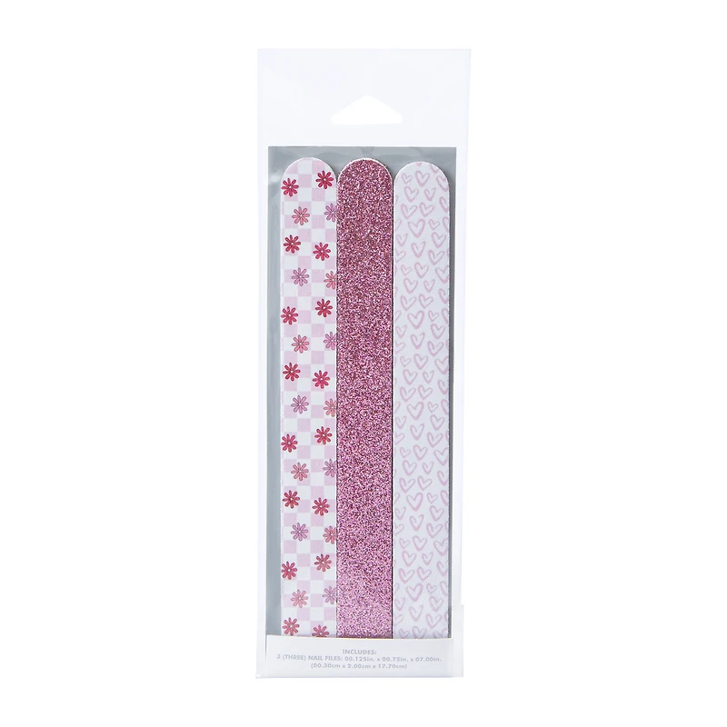 Design Nail Files 3-Pack