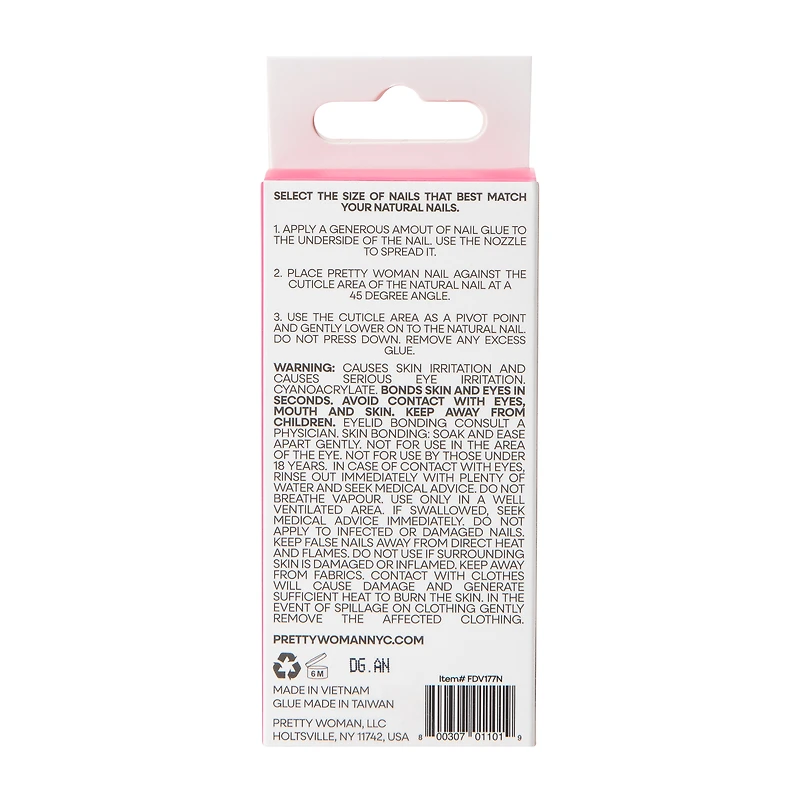 Pretty Woman French Nails Set