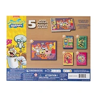 SpongeBob SquarePants™ Wood Puzzles 5-Pack