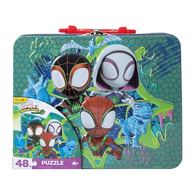 Disney Jr. Marvel Spidey And His Amazing Friends Lunchbox Puzzle 48-Pieces
