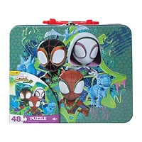 Disney Jr. Marvel Spidey And His Amazing Friends Lunchbox Puzzle 48-Pieces