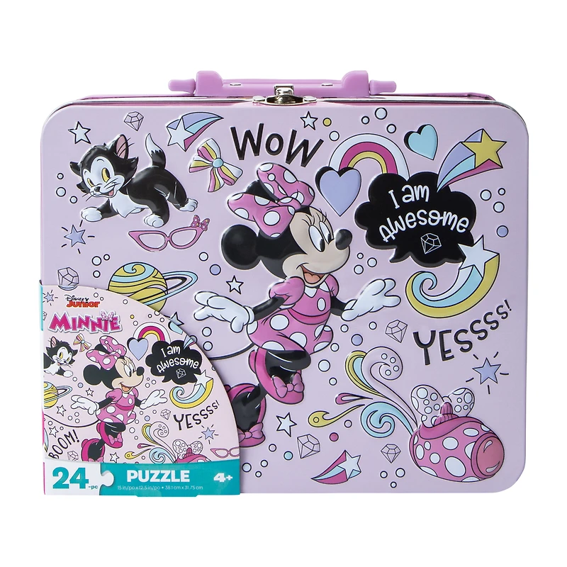 Disney Jr. Minnie Mouse Lunchbox Puzzle 24-Pieces