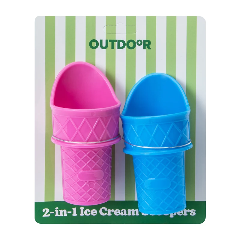 Ice Cream Scoopers 2-In-1