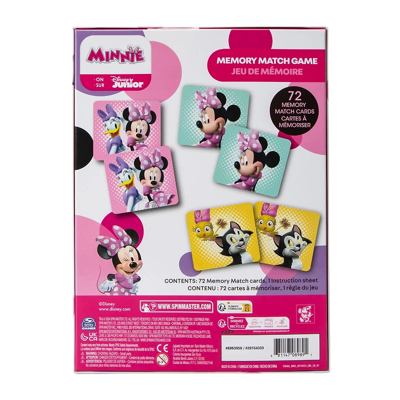 Disney Junior Minnie Memory Match Game