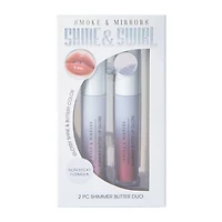 Shine & Swirl Shimmer Butter Lip Gloss 2-Pc