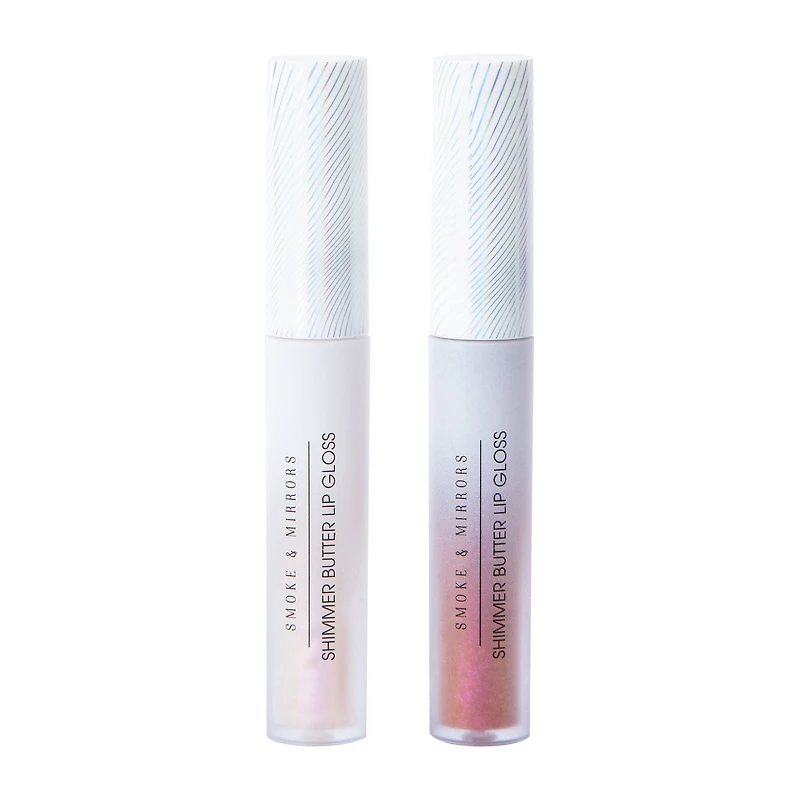 Shine & Swirl Shimmer Butter Lip Gloss 2-Pc