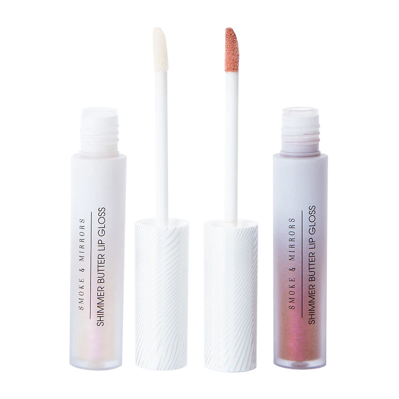 Shine & Swirl Shimmer Butter Lip Gloss 2-Pc