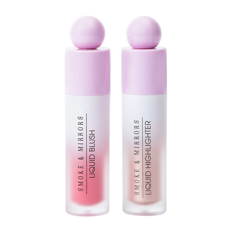 Blissful Glow Pink Liquid Brush & Highlighter Duo Pack