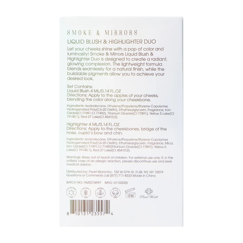 Blissful Glow Pink Liquid Brush & Highlighter Duo Pack