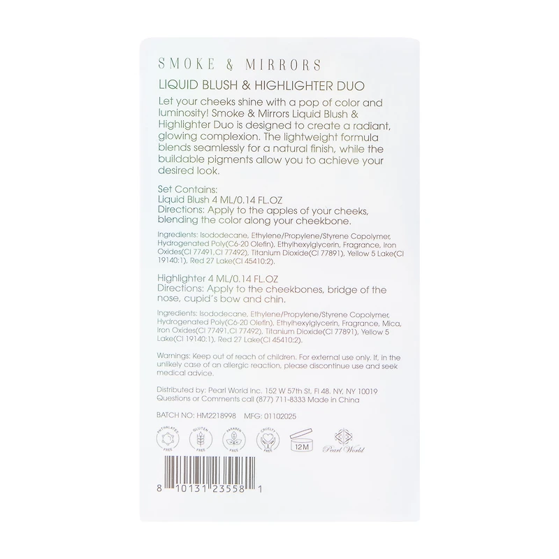 Blissful Glow Liquid Blush & Highlighter Duo Pack