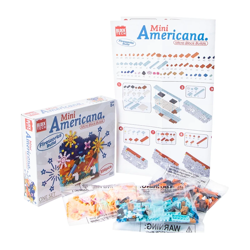 Block Tech® Mini Americana Micro Builds Set