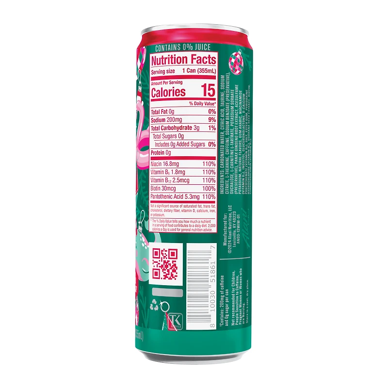 Alani Nu Winter Wonderland Energy Drink 12oz