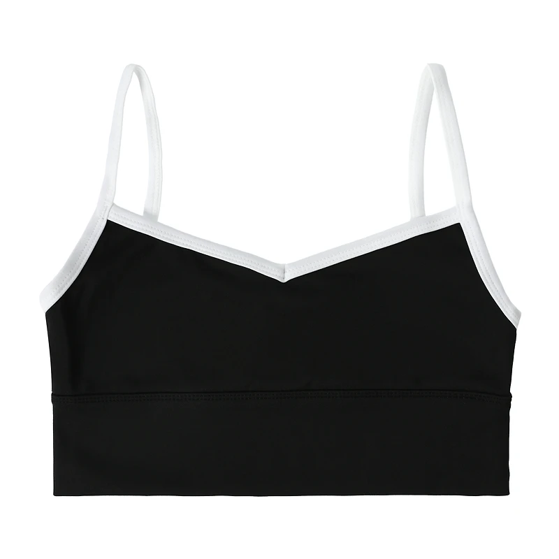 Juniors Sweatshirt Sports Bra