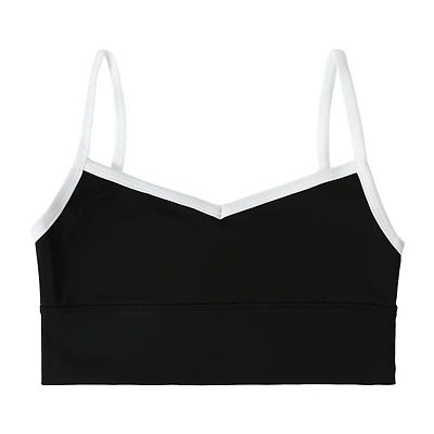 Juniors Sweatshirt Sports Bra
