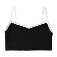 Juniors Sweatshirt Sports Bra