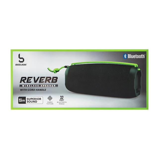 Five Below Bass Jaxx™ Reverb Wireless Speaker With Cord Handle at