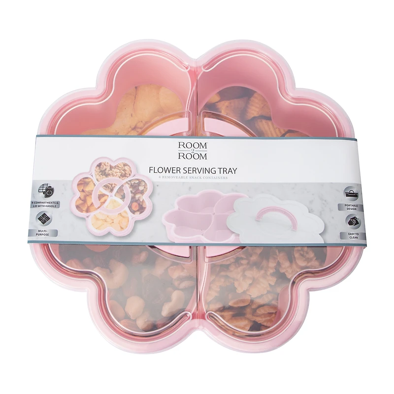 Flower Serving Tray