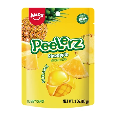 Peelerz® Lychee Peelable Pineapple Gummy Candy 3oz