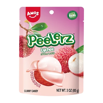 Peelerz® Lychee Peelable Gummy Candy 3oz