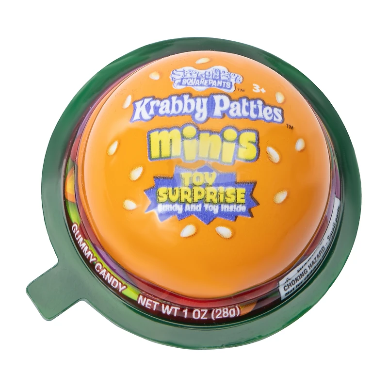 SpongeBob SquarePants® Krabby Patties™ Minis Gummy Candy 1oz