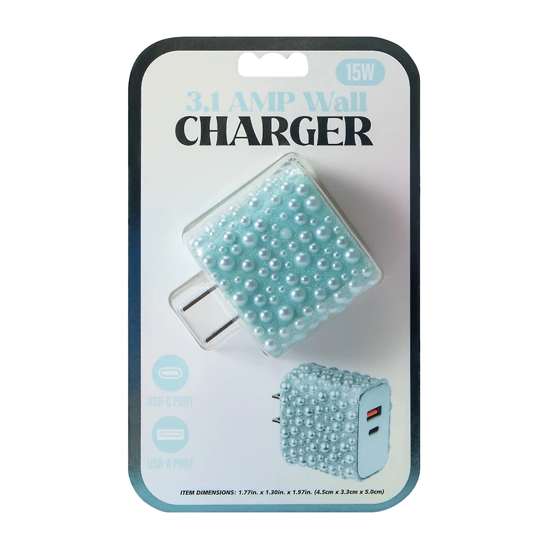 Pearl Wall Charger 3.1Amp