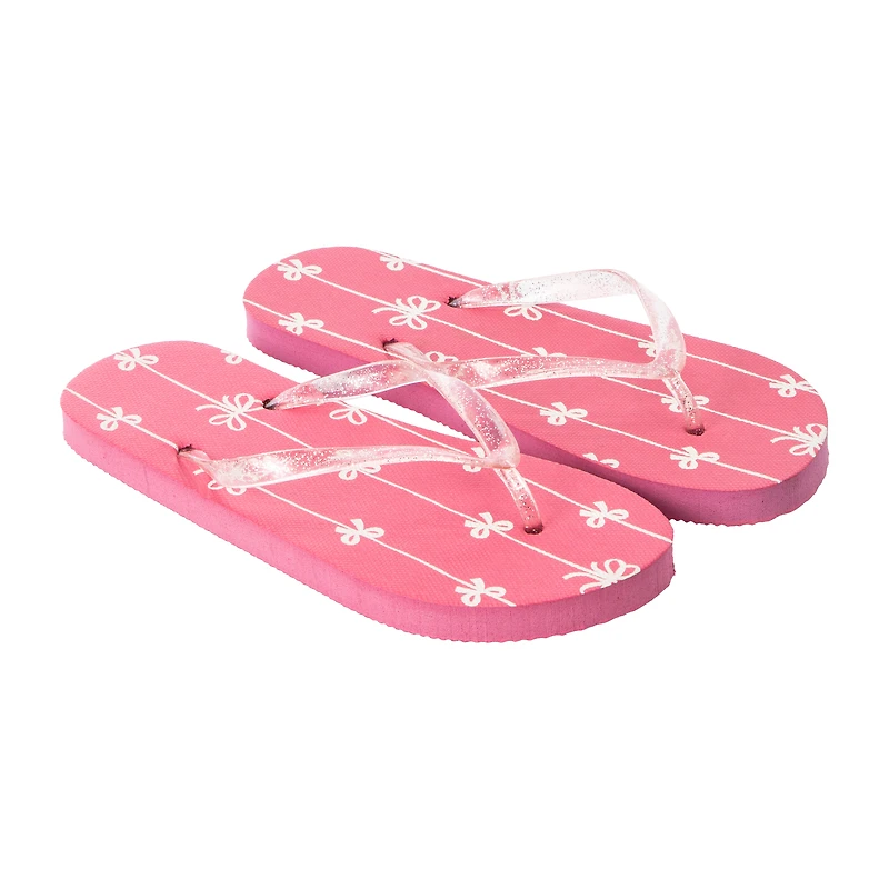 Juniors Printed Summer Flip Flops