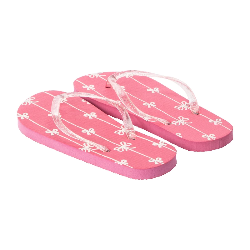 Juniors Printed Summer Flip Flops