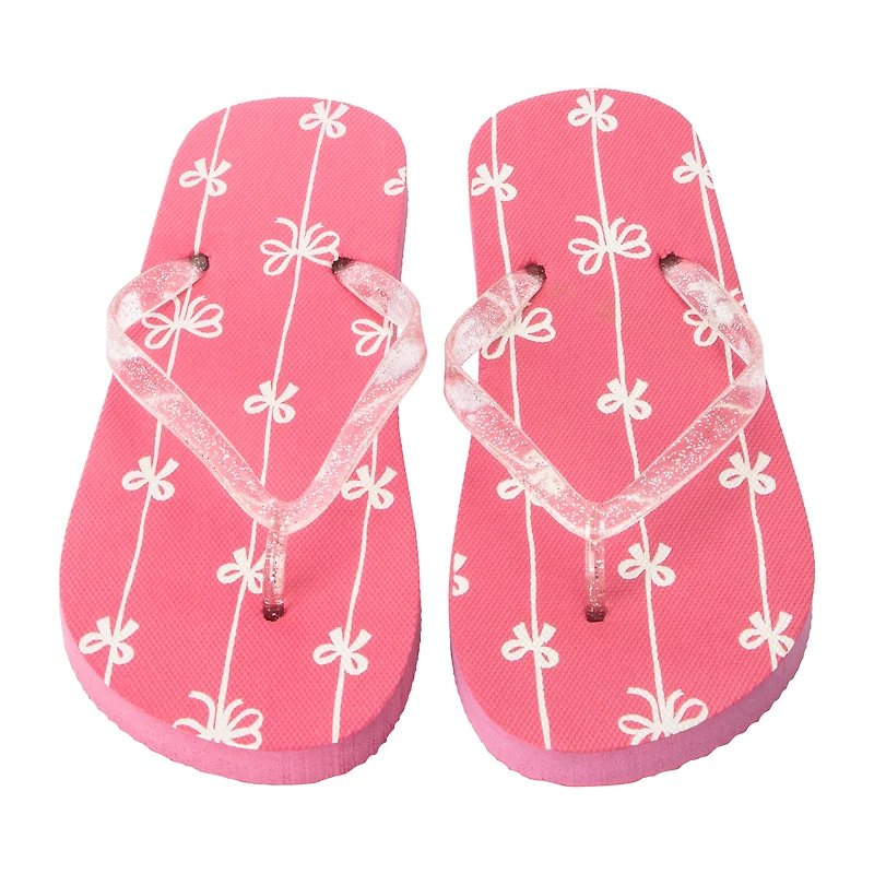 Juniors Printed Summer Flip Flops