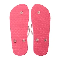 Juniors Printed Summer Flip Flops