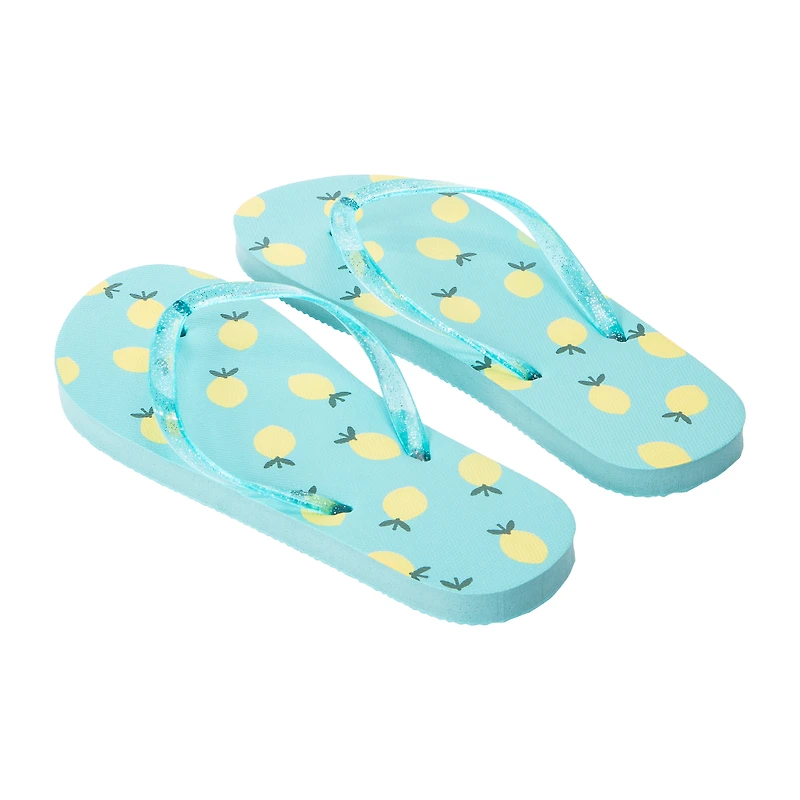 Juniors Printed Flip Flops
