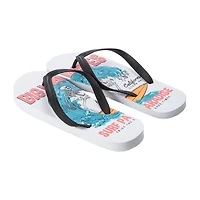 Young Mens Printed Flip Flops