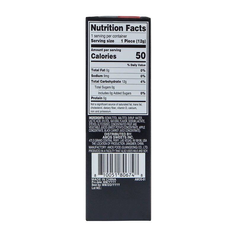 Amos® TastySounds™ Strawberry Flavor Audio Lollipop 0.42oz