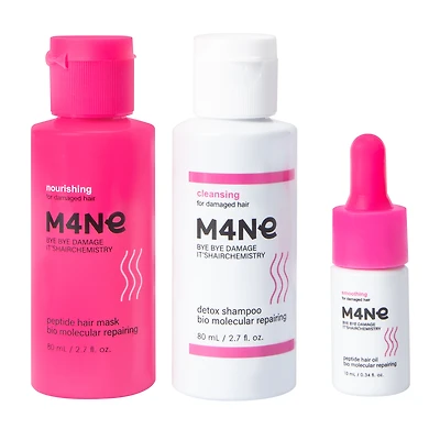 M4ne Hair Revive & Repair Basics Set 3-Pack