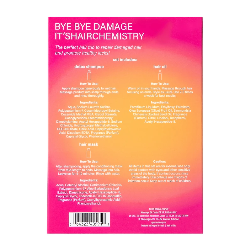 M4ne Hair Revive & Repair Basics Set 3-Pack