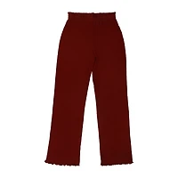 Juniors Smocked Rib Pants