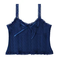 Juniors Knit Seamless Tank Top