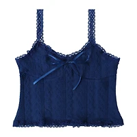 Juniors Knit Seamless Tank Top