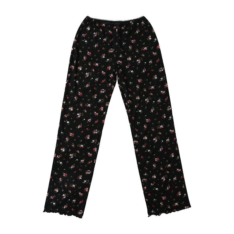 Juniors Printed Long Pants
