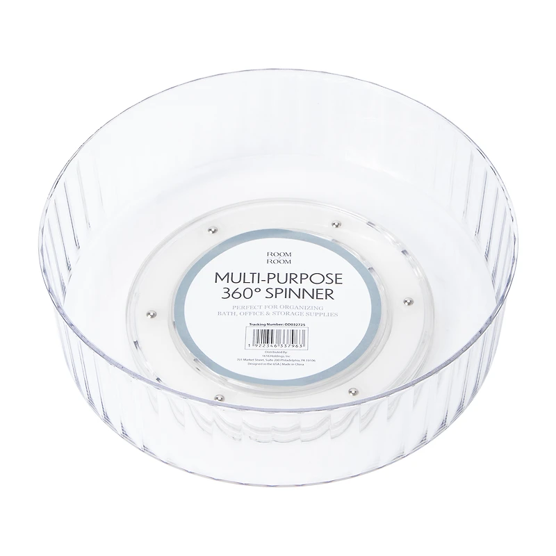 Multi-Purpose 360° Ribbed Plastic Spinner