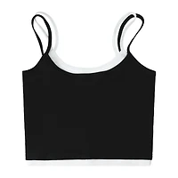 Juniors Layered Rib Tank Top