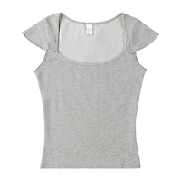 Juniors Cap Sleeve Tee