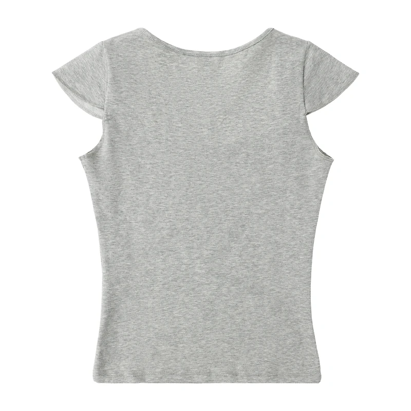 Juniors Cap Sleeve Tee