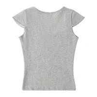 Juniors Cap Sleeve Tee