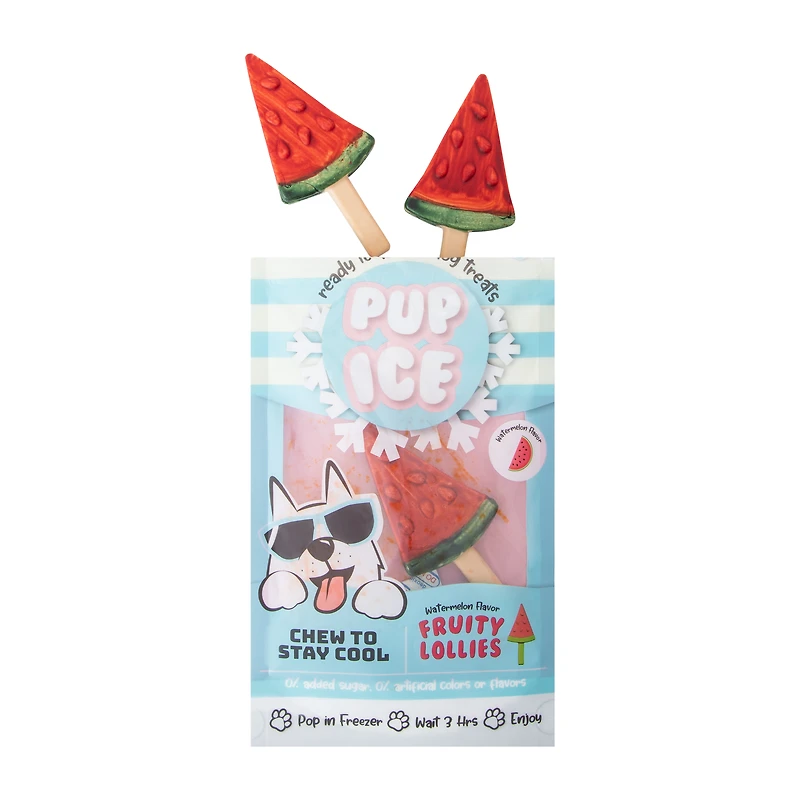Pup Ice Fruity Lollies 3-Pack