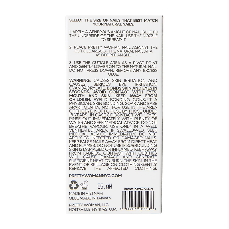 Pretty Woman Luxe Nails Set